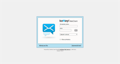 Desktop Screenshot of mail.braillnet.cz